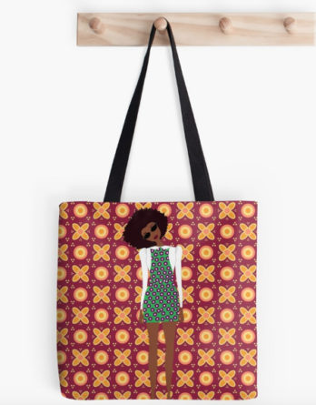 black girl magic tote bag
