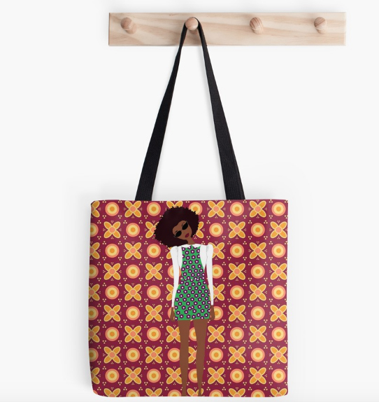black girl magic tote bag