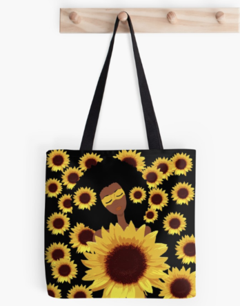 sunflower totebag