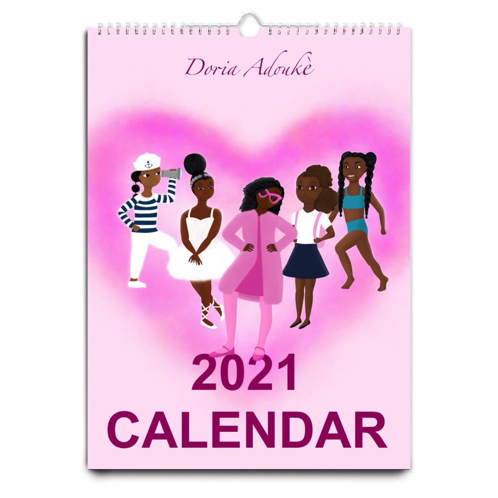 little black girls calendar