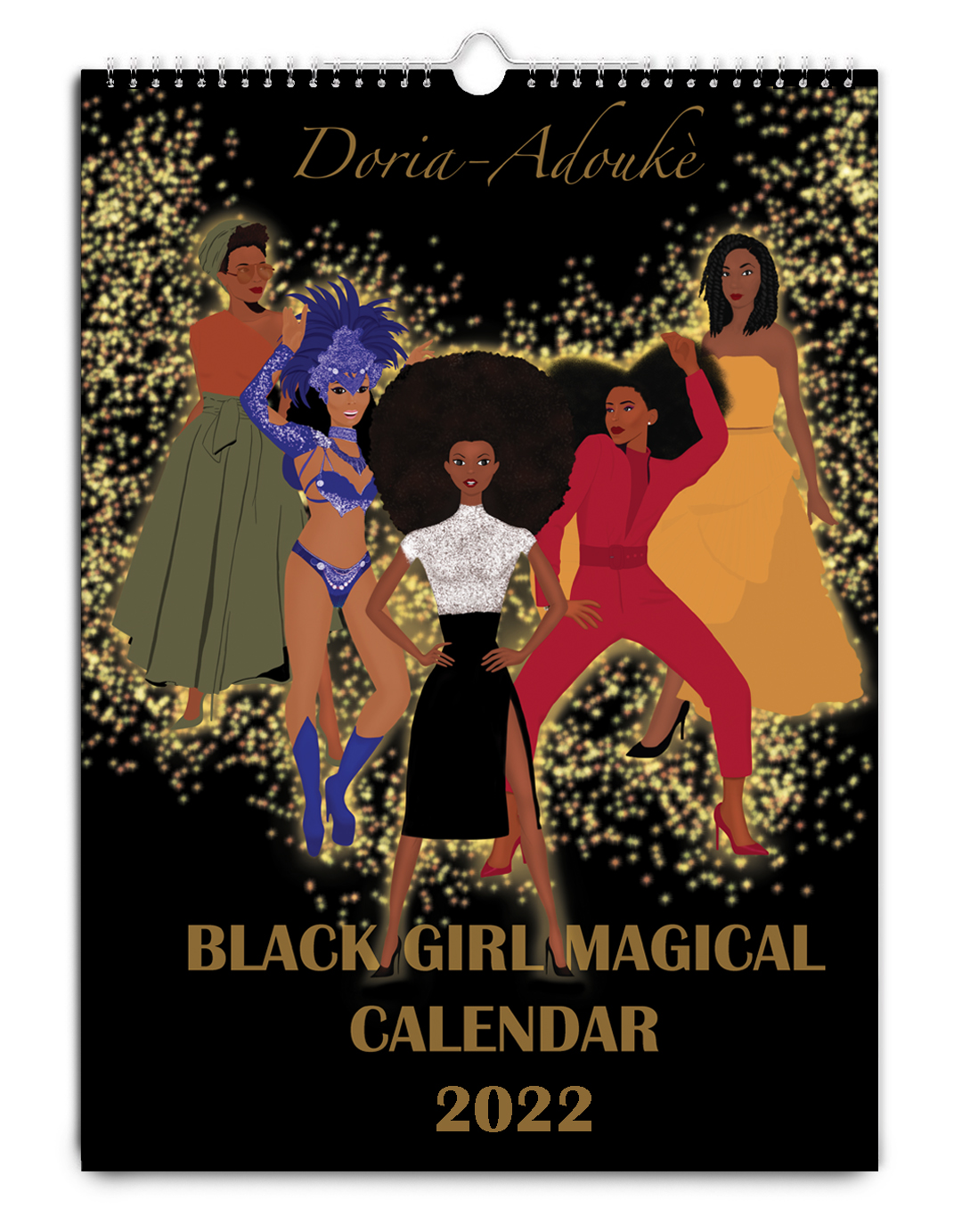 black girl calendars